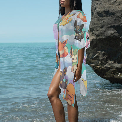 Pokemon - Dream Boat Women's Long Cover Up