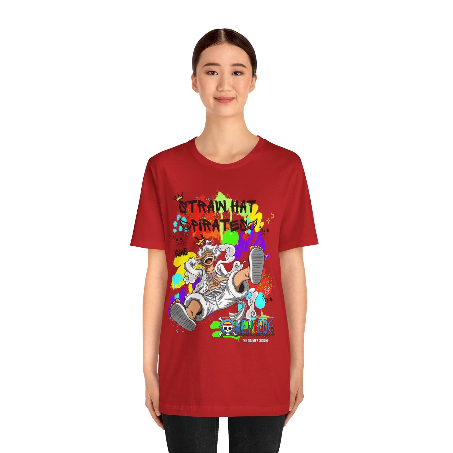One Piece - Graffiti Luffy Unisex Jersey Short Sleeve Tee