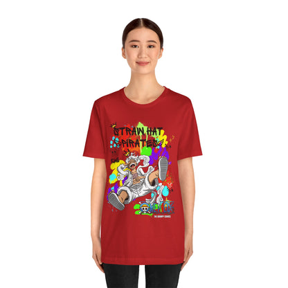 One Piece - Graffiti Luffy Unisex Jersey Short Sleeve Tee