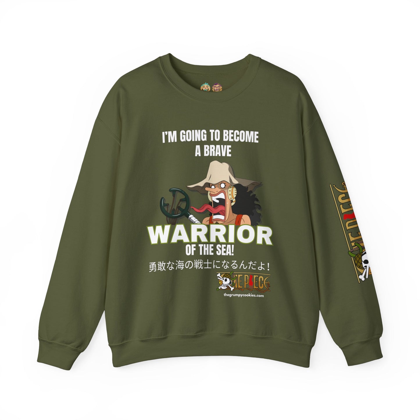 Brave-ish Warrior of the Sea Unisex Heavy Blend™ Crewneck Sweatshirt