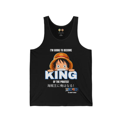 One Piece - Pirate King Luffy Jersey Tank
