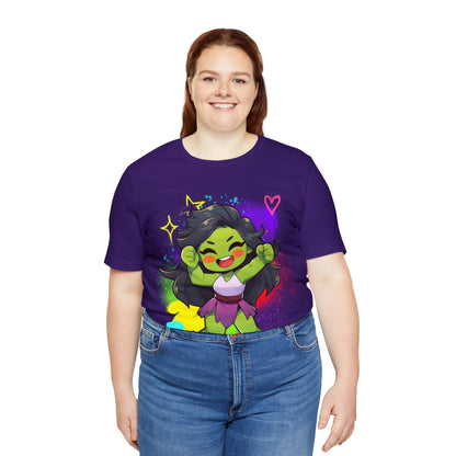 She Hulk Jersey Short Sleeve Tee