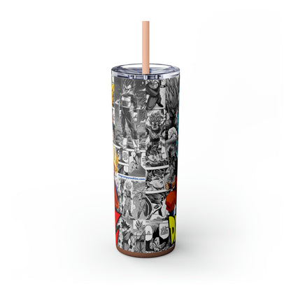 Dragon Ball Z Skinny Tumbler with Straw, 20oz