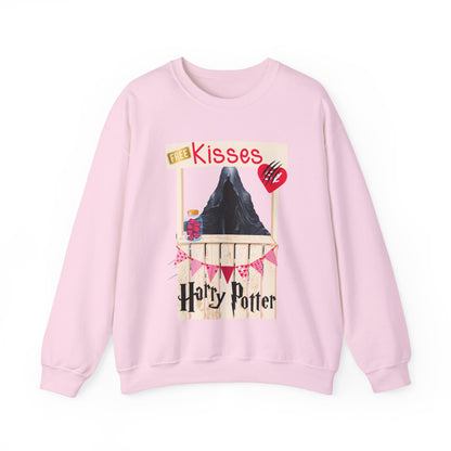 Free Kisses Unisex Heavy Blend™ Crewneck Sweatshirt