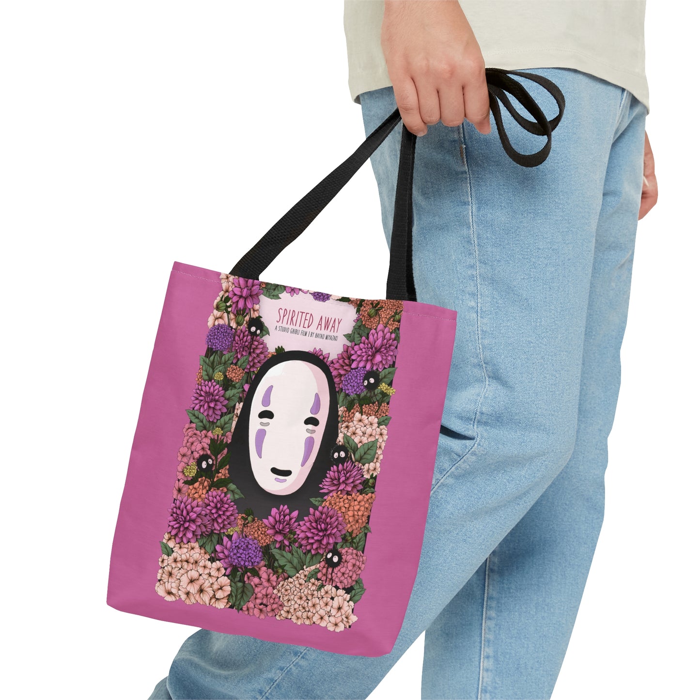 No Face in the Garden Tote Bag