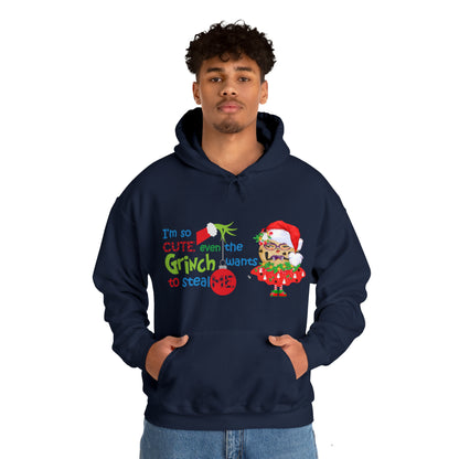 Even the Grinch Loves TGC Unisex Heavy Blend™ Hooded Sweatshirt