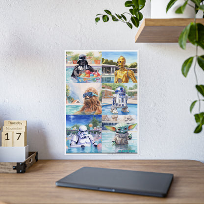 Star Wars  - Ultimate Pool Party Art Print