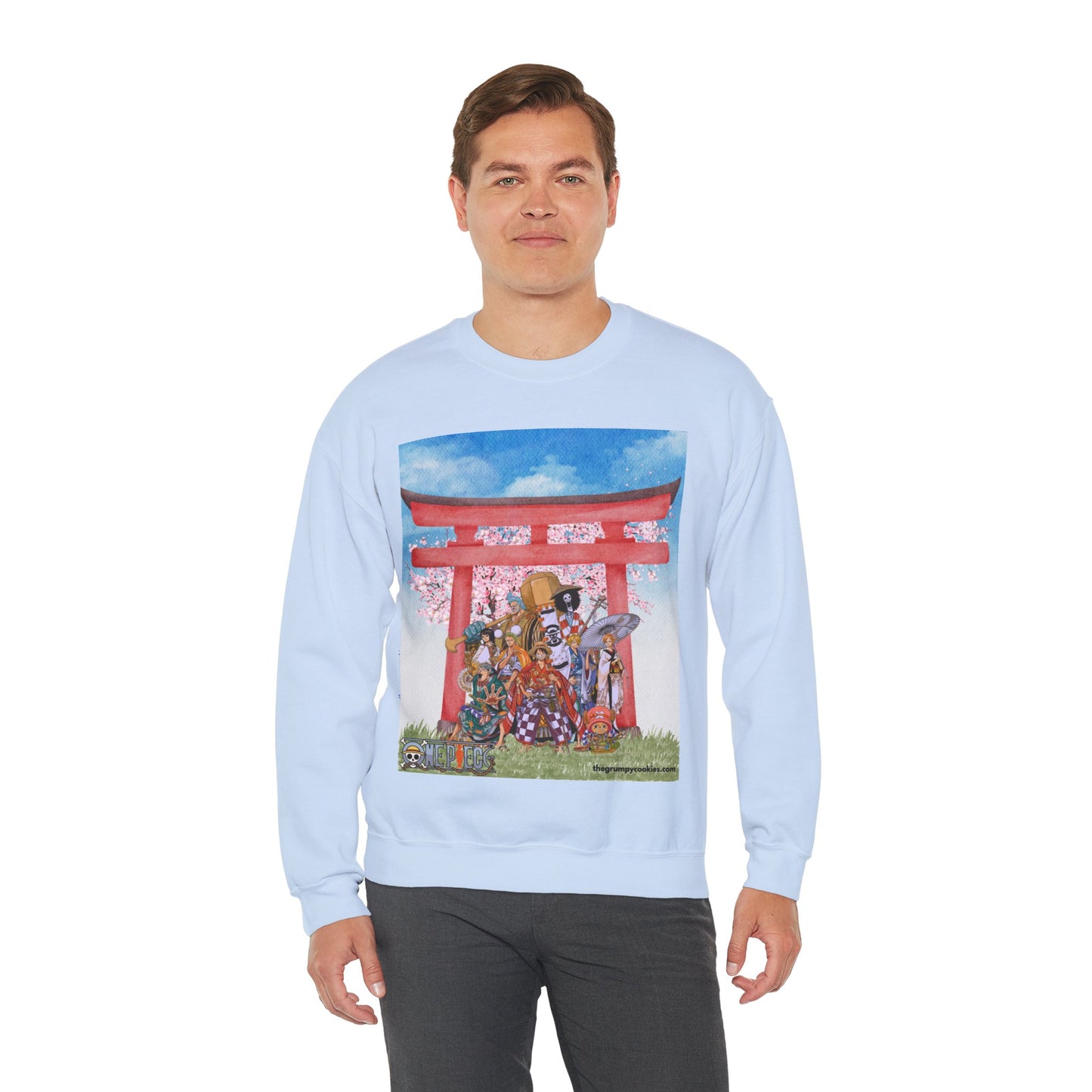 Greetings from Wano Unisex Heavy Blend™ Crewneck Sweatshirt