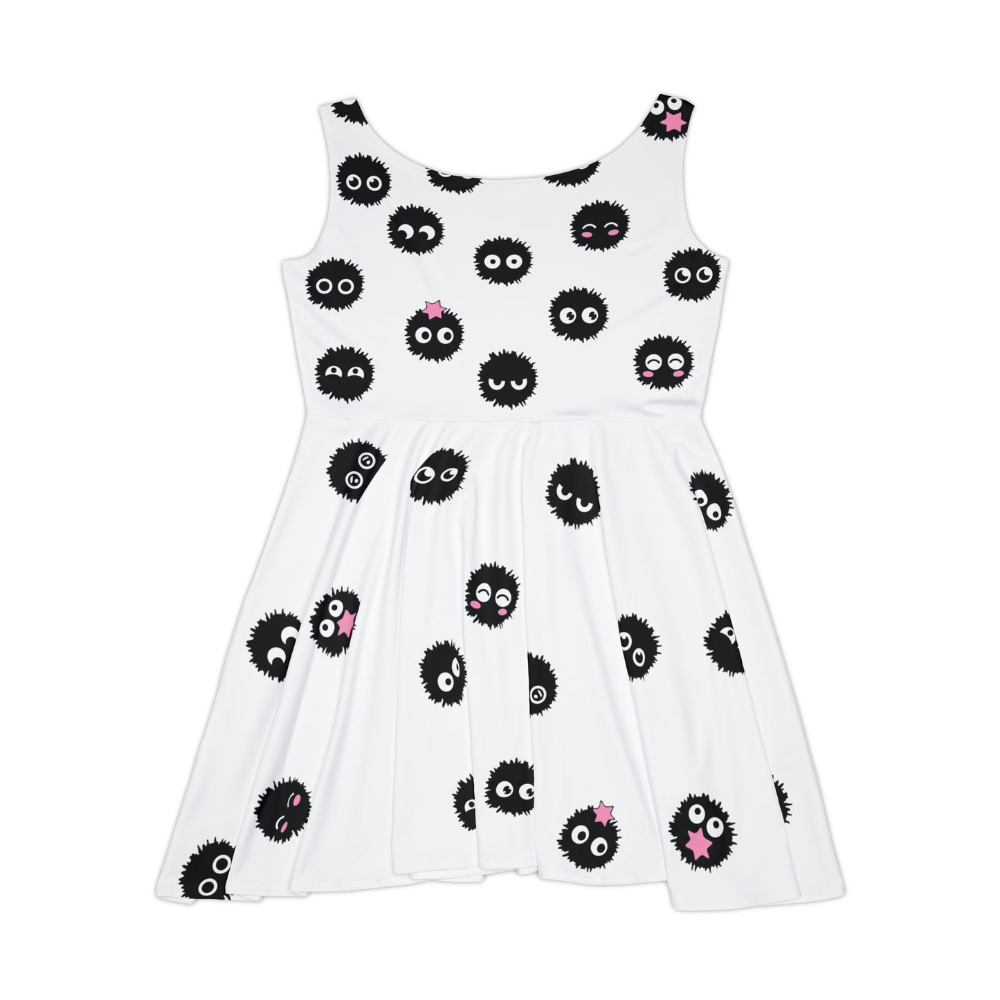 Soot Sprites White Women's Skater Dress