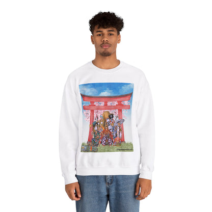 Greetings from Wano Unisex Heavy Blend™ Crewneck Sweatshirt