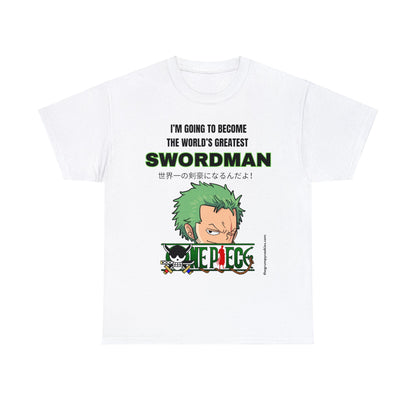 World's Greatest Swordsman Unisex Heavy Cotton Tee