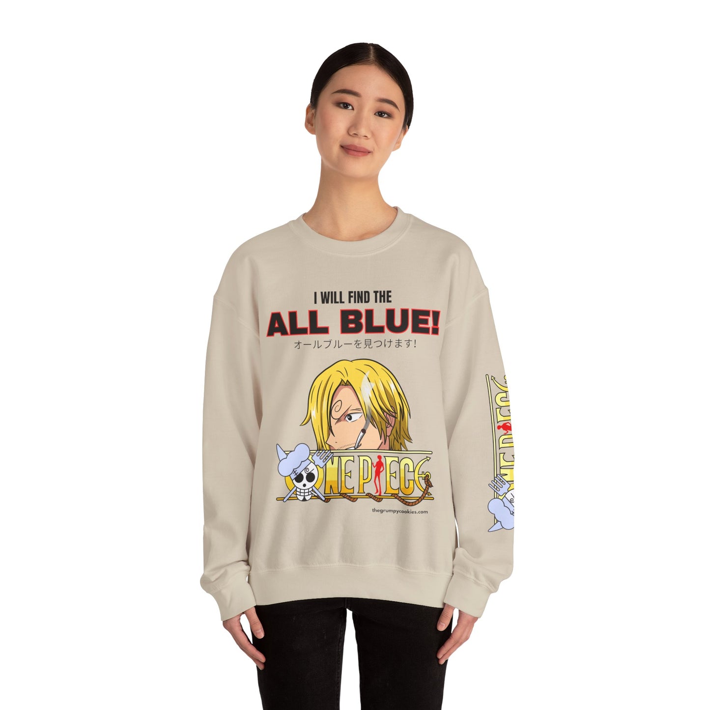 Find the All Blue Unisex Heavy Blend™ Crewneck Sweatshirt