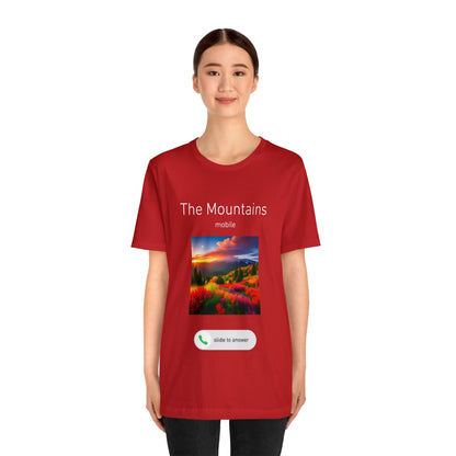 Mountains Calling Short Sleeve Tee