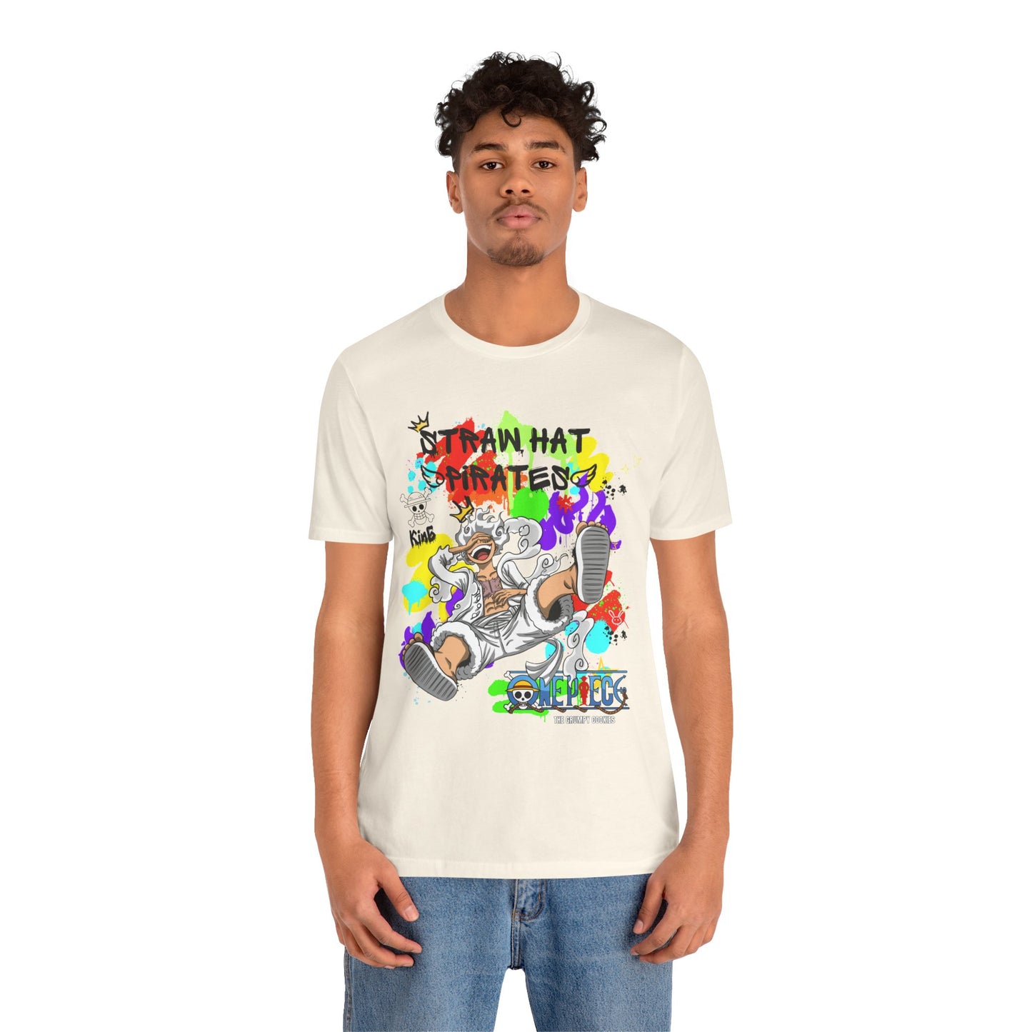 One Piece - Graffiti Luffy Unisex Jersey Short Sleeve Tee