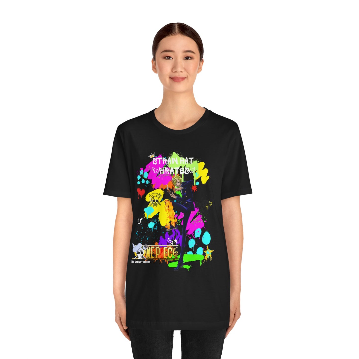 One Piece - Graffiti Sanji Unisex Jersey Short Sleeve Tee