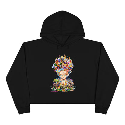 Dragon Ball Z Gohan Crop Hoodie