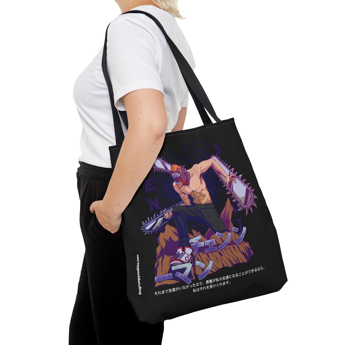 Denji II Chainsaw Man Tote Bag