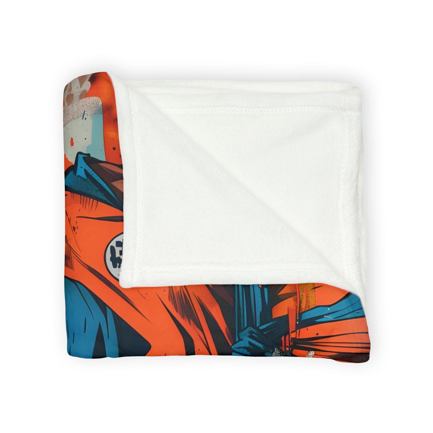 Dragon Ball- Orange Goku Polyester Blanket