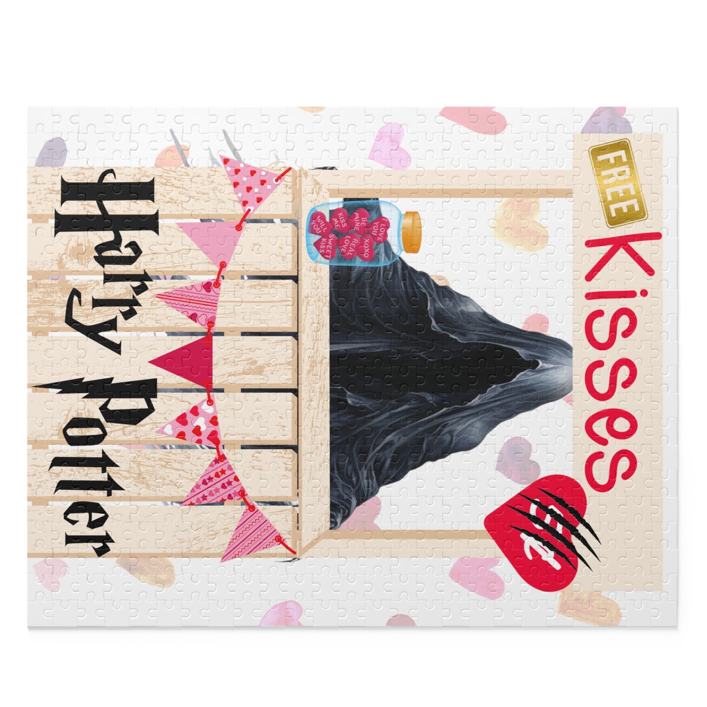 Free Kisses Puzzle (120, 252, 500-Piece)