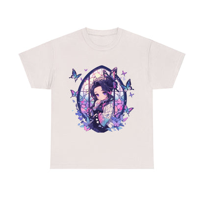 Stained Glass Shinobu Kocho Series Unisex Heavy Cotton Tee