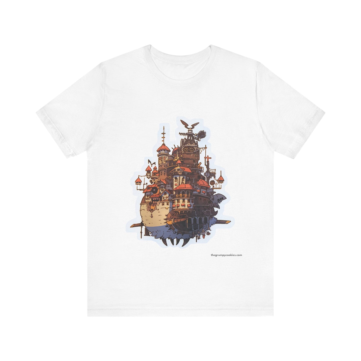 Howl's Moving Castle Jersey Short Sleeve Tee