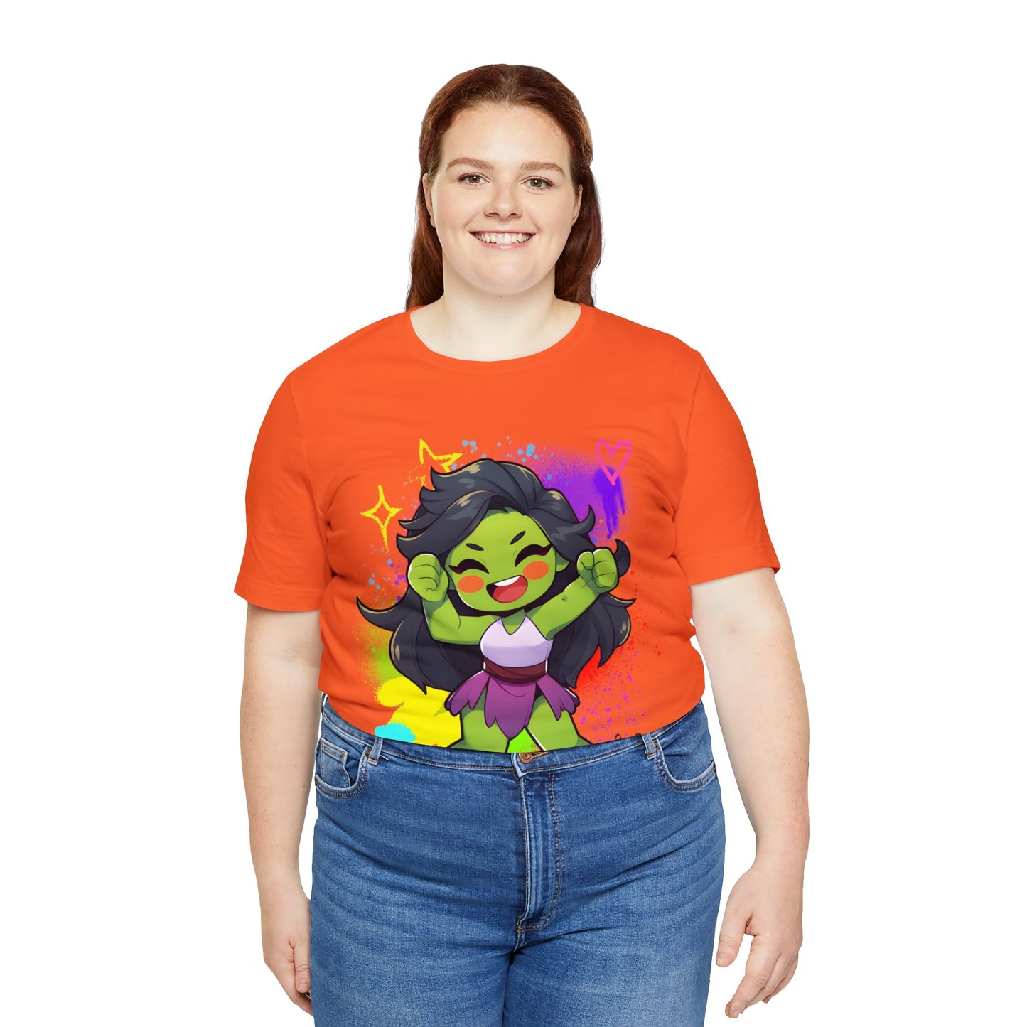 She Hulk Jersey Short Sleeve Tee