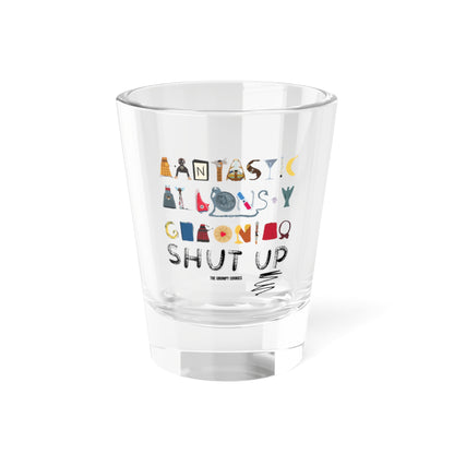 Dr Who - Nine, Ten, Eleven & Twelve Shot Glass