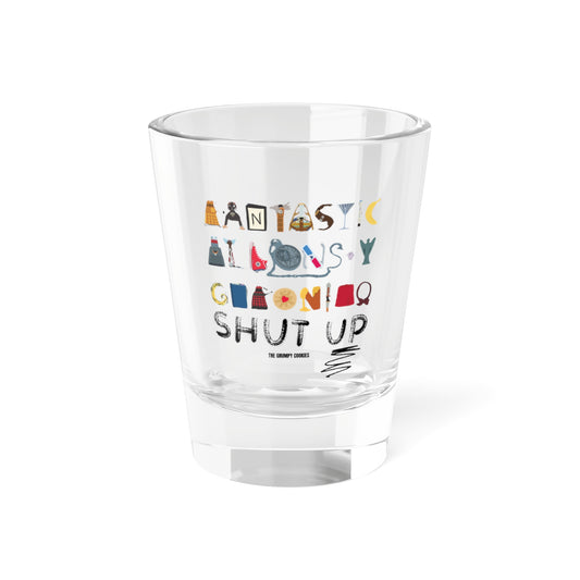 Dr Who - Nine, Ten, Eleven & Twelve Shot Glass