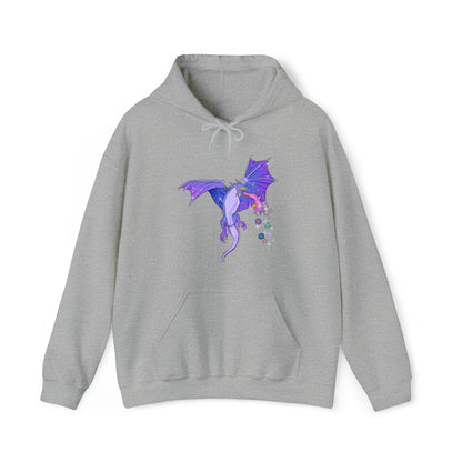 Purple Dragon Unisex Heavy Blend™ Hooded Sweatshirt