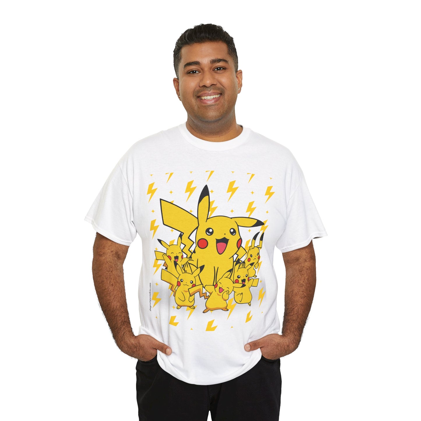 Pika Pika Pika Unisex Heavy Cotton Tee