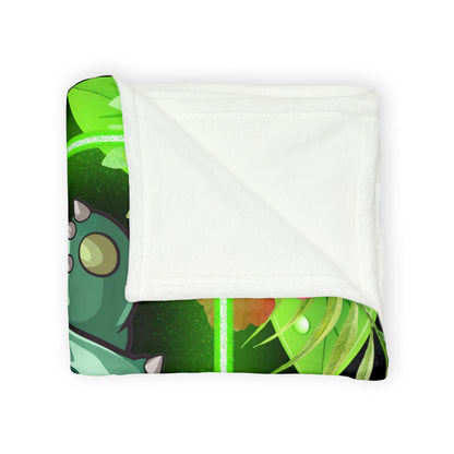 Pokemon- Aloha Bulba Polyester Blanket