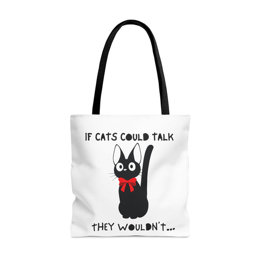 Jiji Doesn't Feel Like Talking Tote Bag