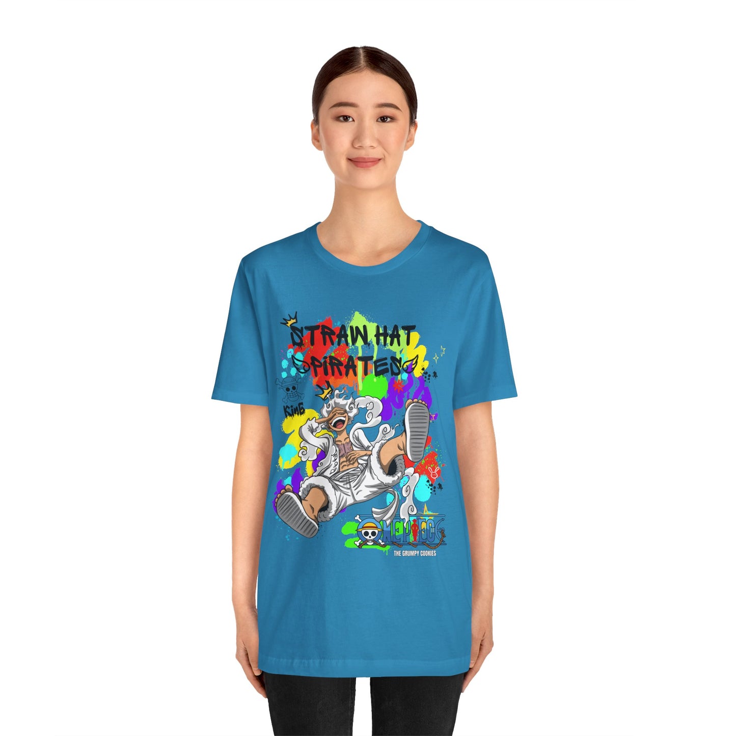 One Piece - Graffiti Luffy Unisex Jersey Short Sleeve Tee