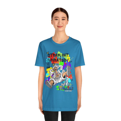 One Piece - Graffiti Luffy Unisex Jersey Short Sleeve Tee
