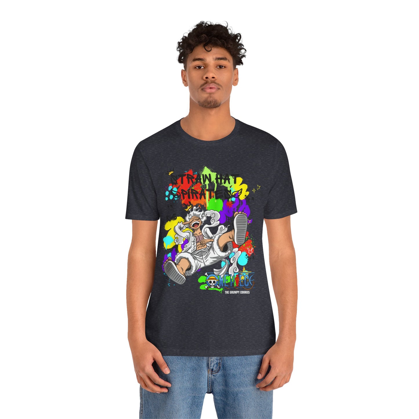 One Piece - Graffiti Luffy Unisex Jersey Short Sleeve Tee