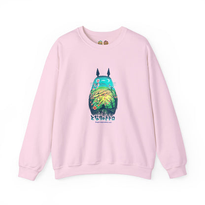 Totoro Garden Unisex Heavy Blend™ Crewneck Sweatshirt