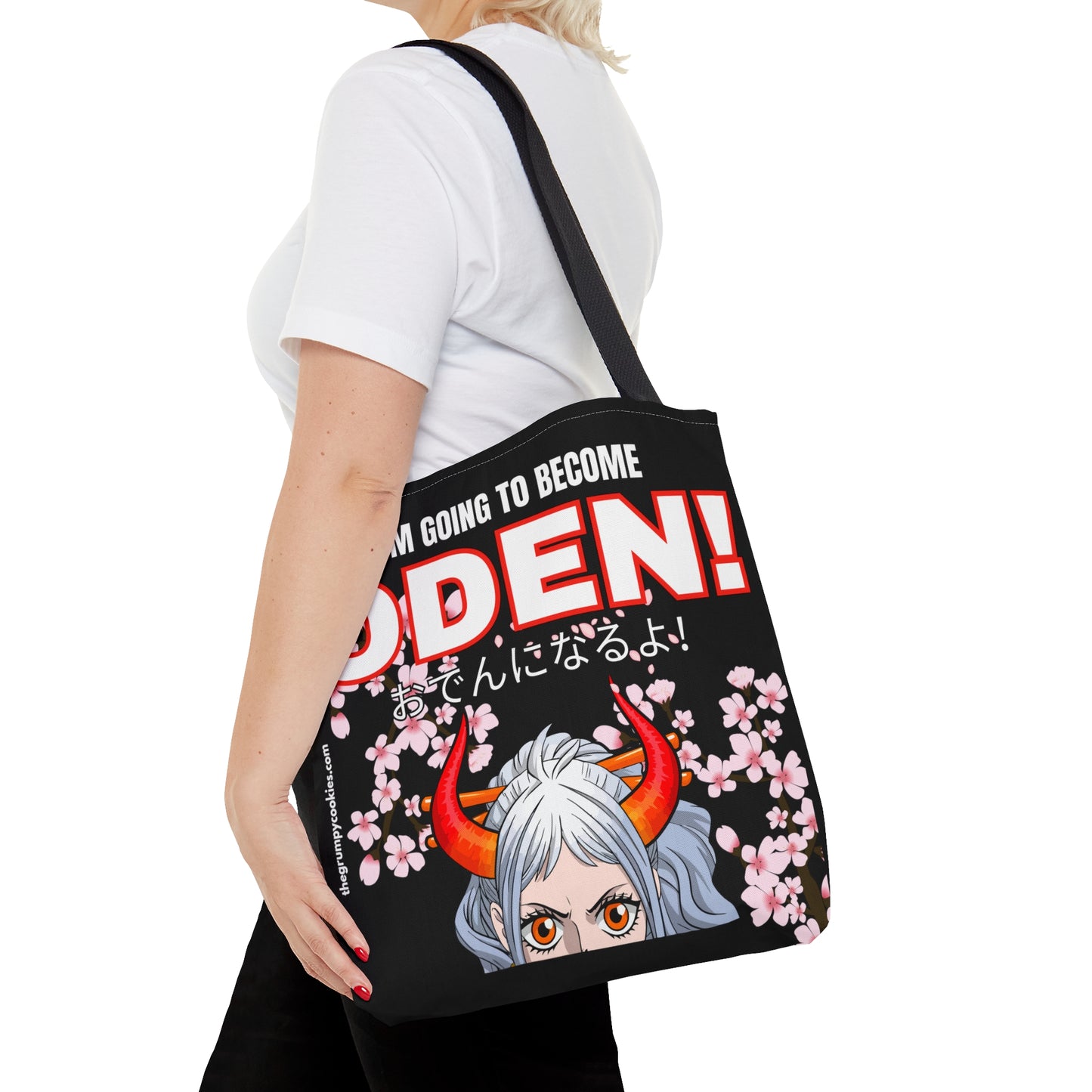 Black I Will be Oden Tote Bag