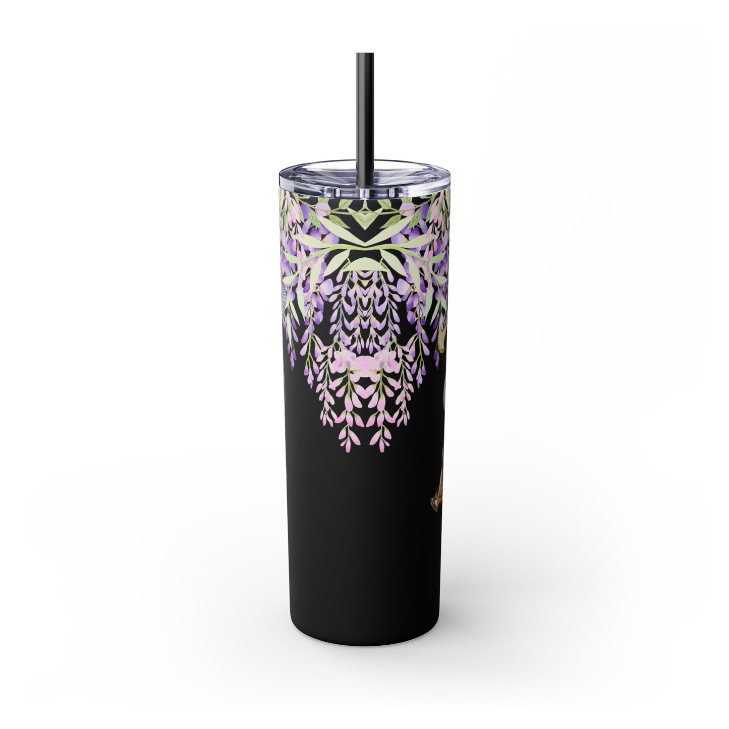 One Piece - Wano and Wisteria Tumbler with Straw, 20oz