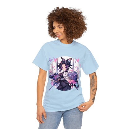 Stained Glass Shinobu Kocho Series Unisex Heavy Cotton Tee