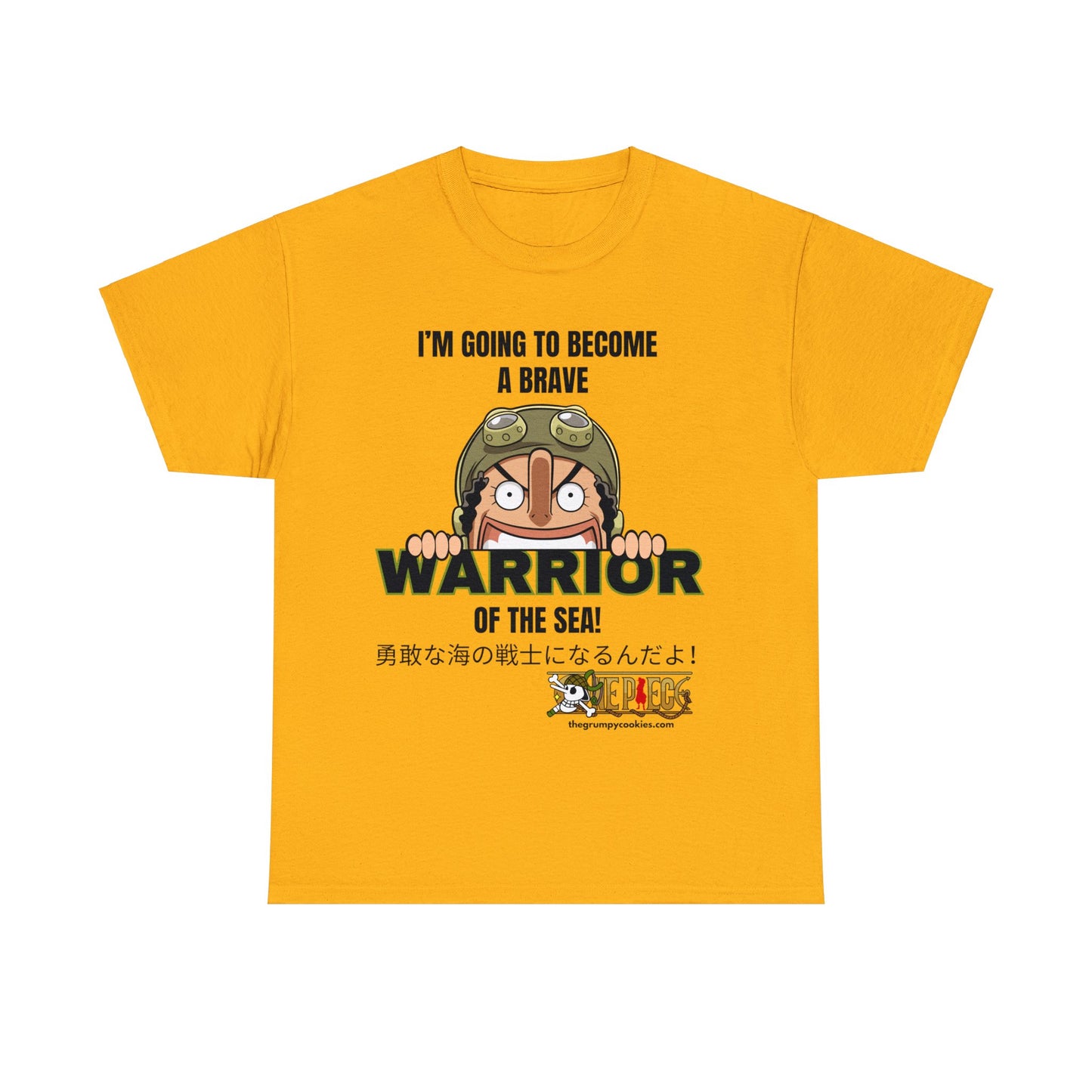 Brave Warrior of the Sea Unisex Heavy Cotton Tee