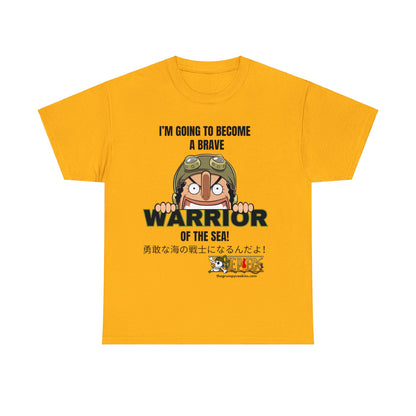 Brave Warrior of the Sea Unisex Heavy Cotton Tee