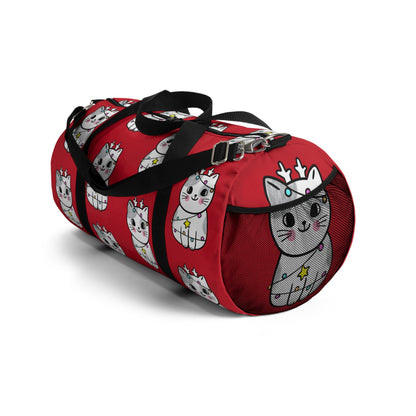 Tangled Reindeer Kitty Duffle Bag