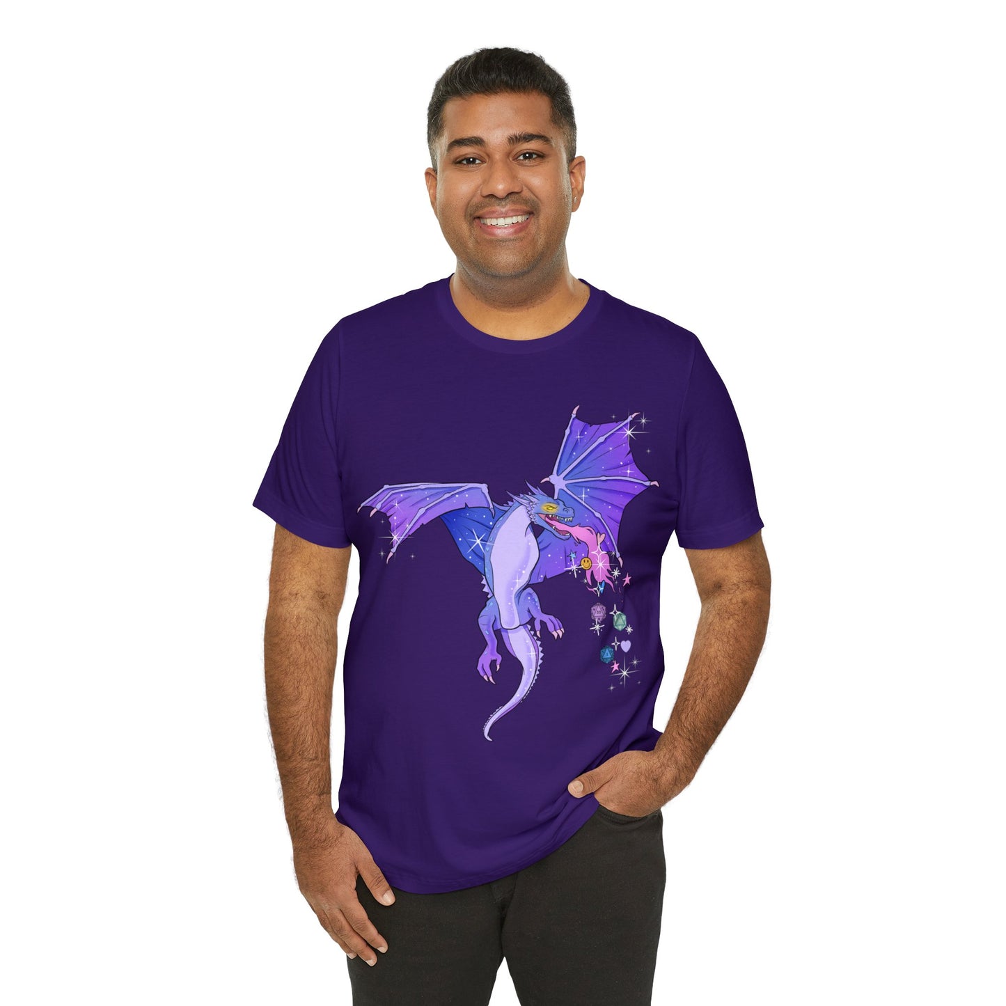 Purple Dragon Short Sleeve Tee