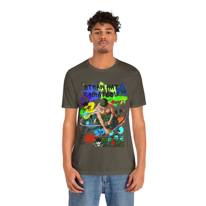 Graffiti Zoro Unisex Jersey Short Sleeve Tee