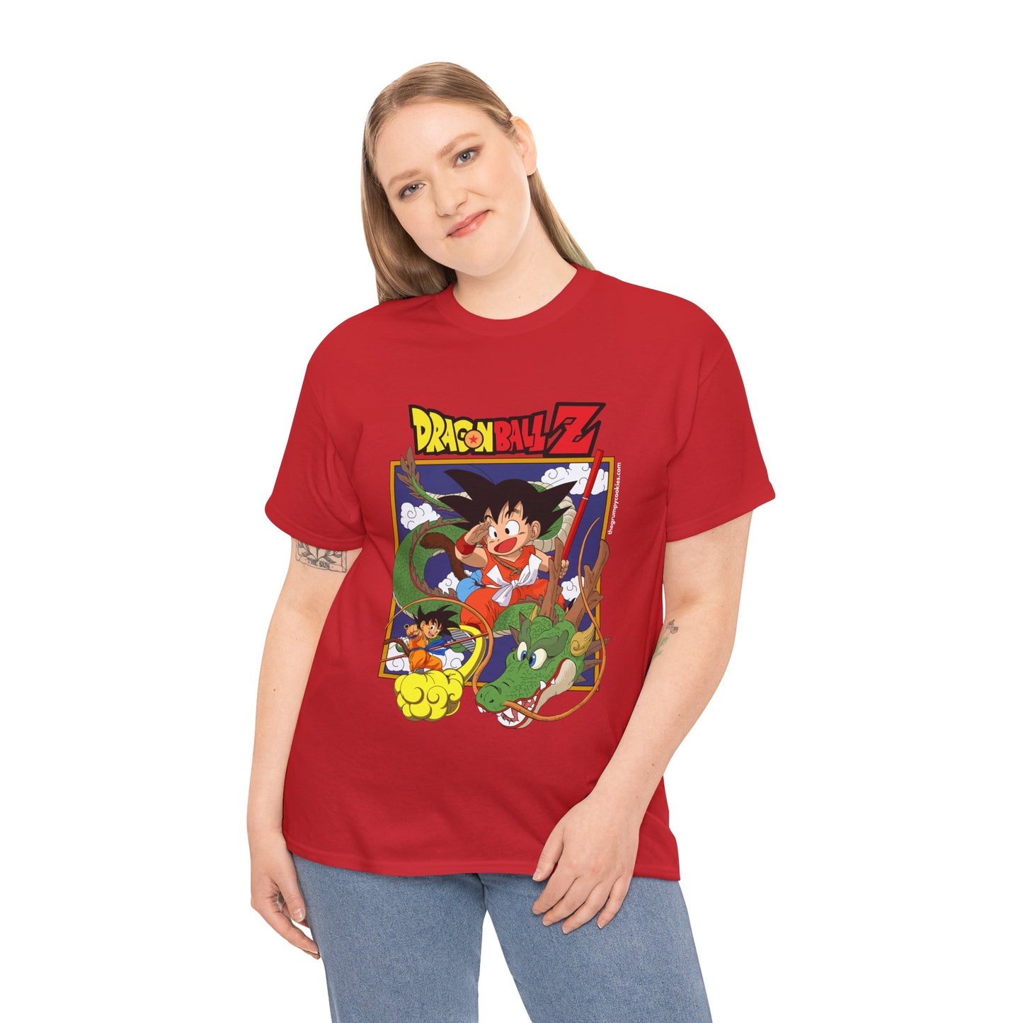 Old School DBZ Unisex Heavy Cotton Tee