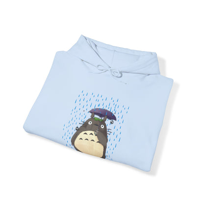 Totoro in the Rain Unisex Heavy Blend™ Hooded Sweatshirt