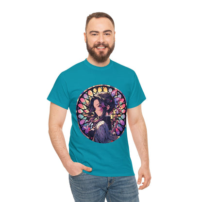 Stained Glass Shinobu Kocho Series Unisex Heavy Cotton Tee