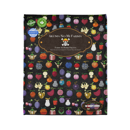 One Piece - Organic Devil Fruit Brook Polyester Blanket