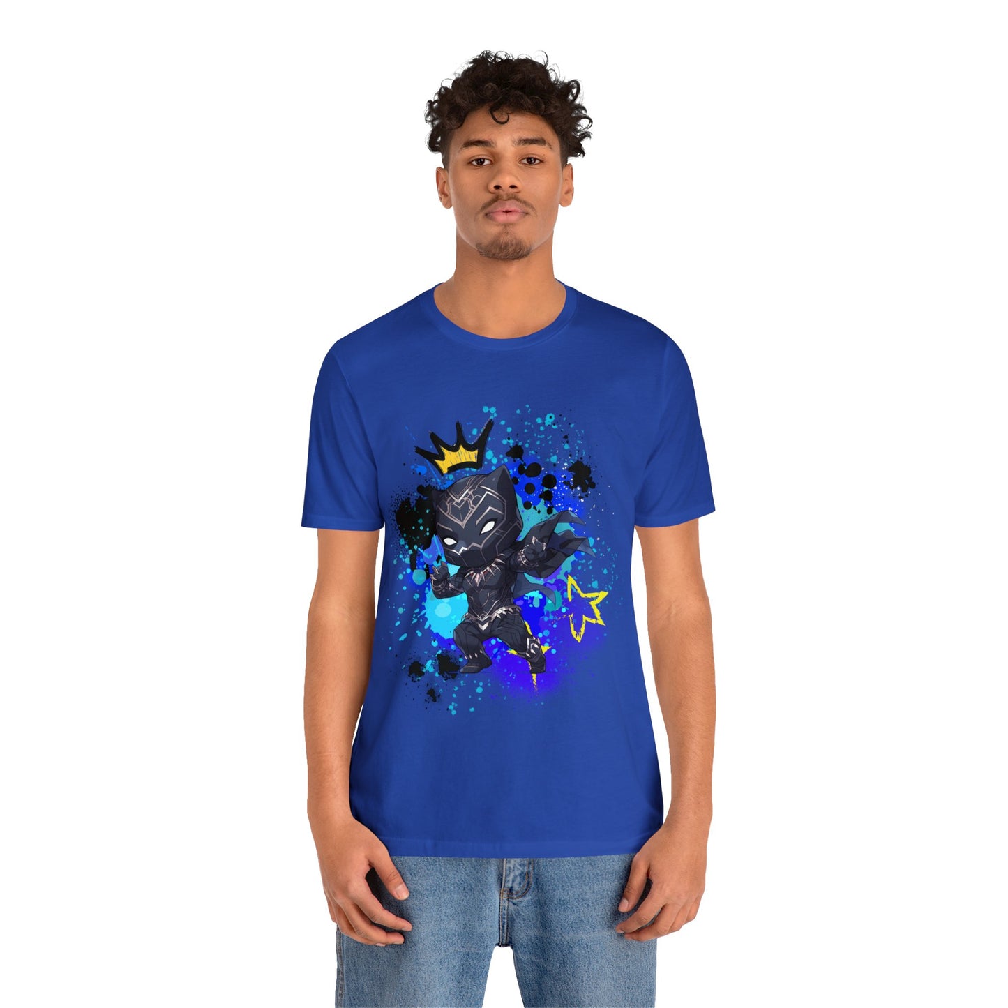 Black Panther Jersey Short Sleeve Tee