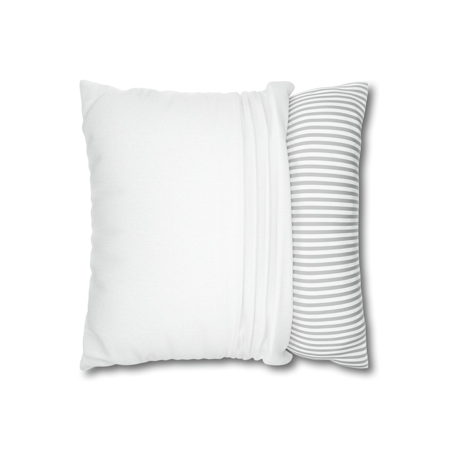 Just as Sane Spun Polyester Square Pillow Case